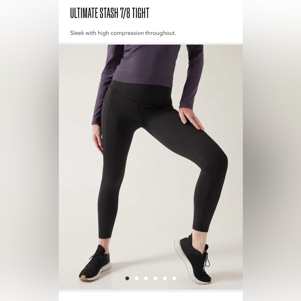 Athleta ultimate stash pocket 7/8 tight small